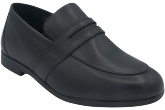 Benelaccio Sleek Moc Toe Slip On with Leather Buckle